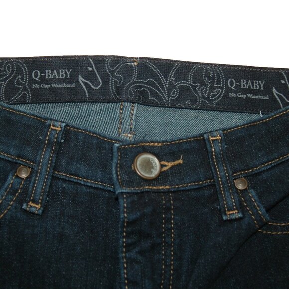 Q-Baby Wranglers Jeans Women’s 5/6 x 36 Dark Wash - Picture 5 of 11